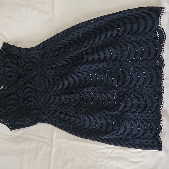 Alex Marie Lace Dress, Deep Blue - Picture 2 of 4